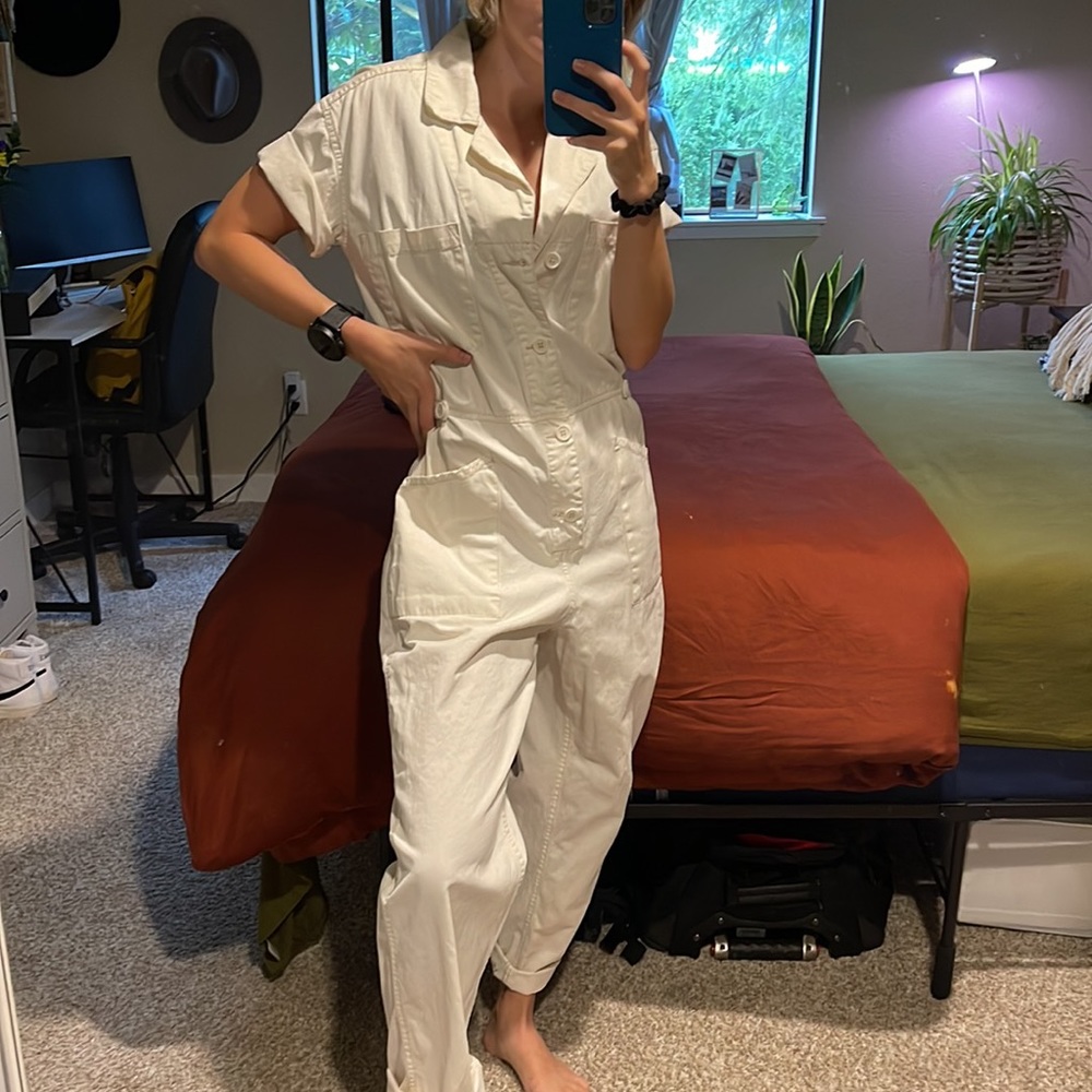 White coveralls